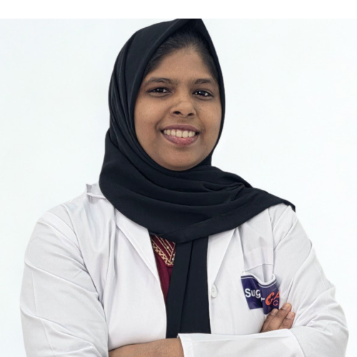 Ms. Shehla K B, SugarCARE Dietician